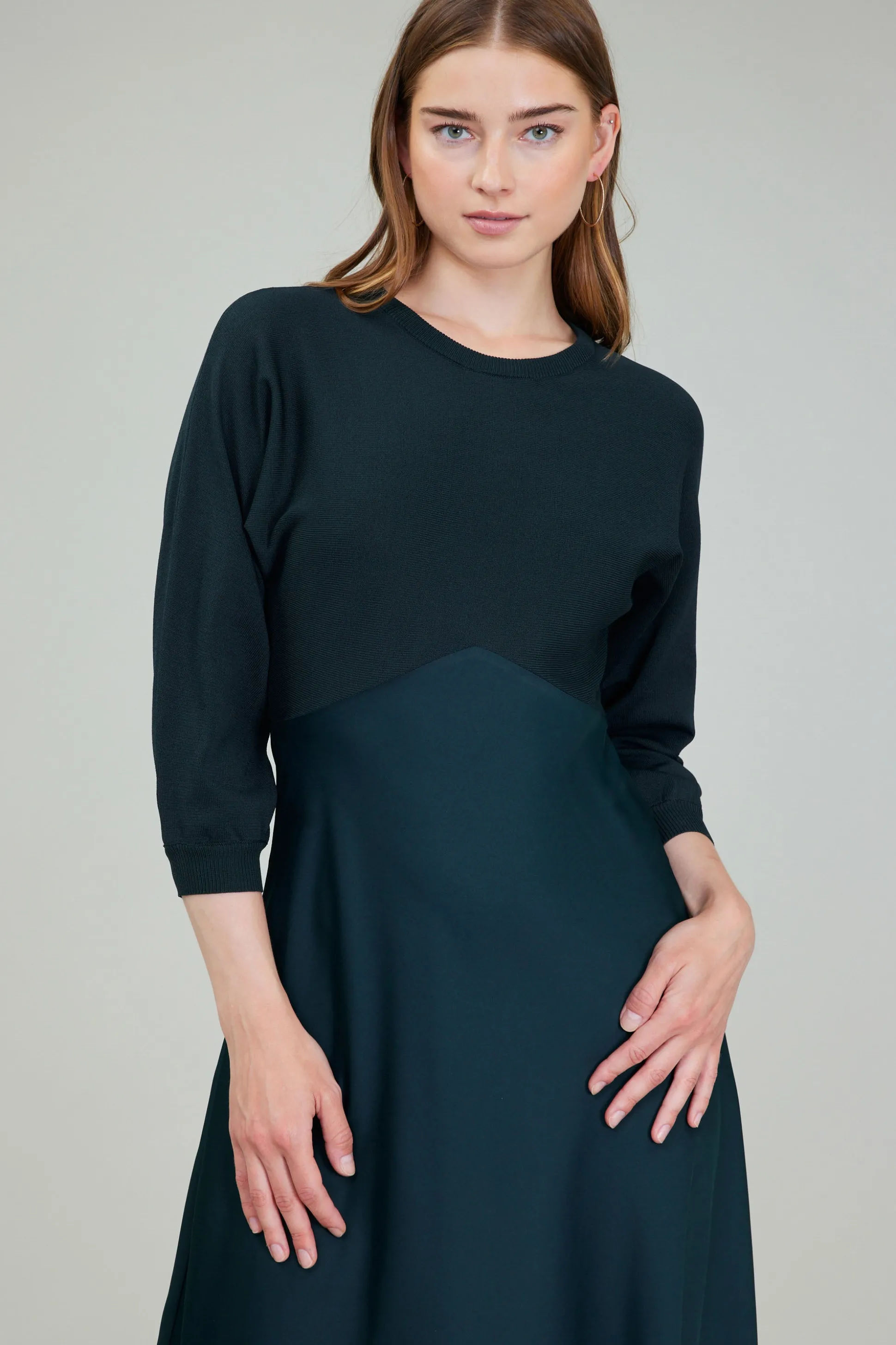 Vienna Knit Midi Dress<Current Air Fashion