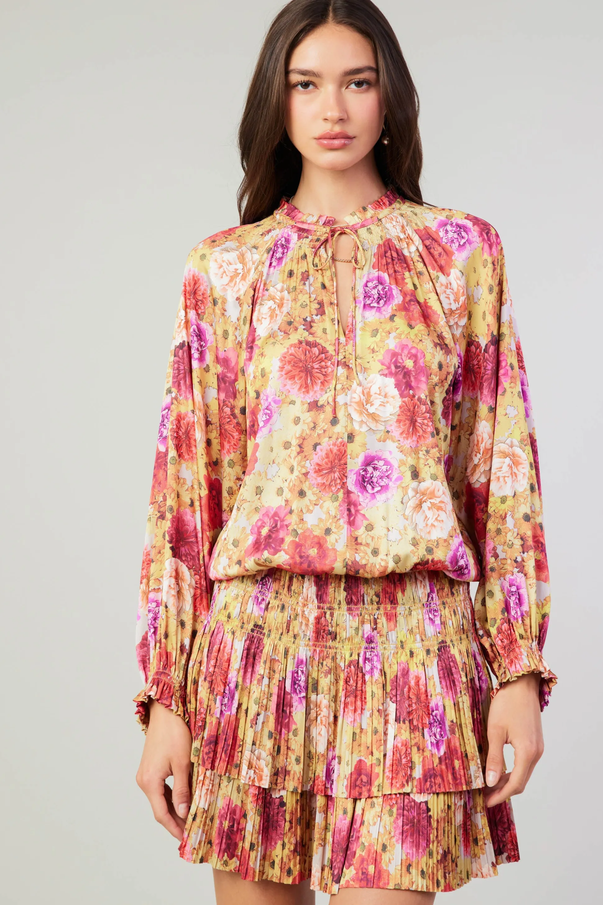 Aurelie Rose Mini Dress<Current Air Clearance