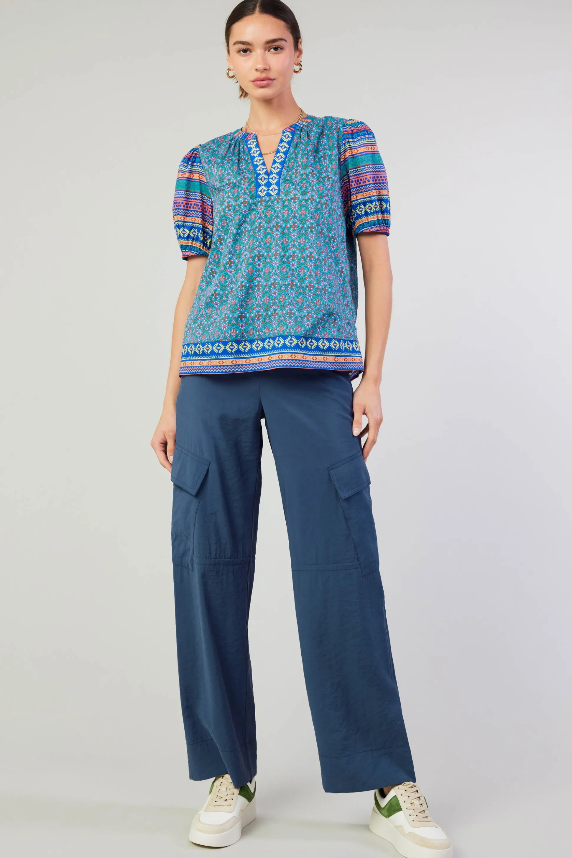 Floral Bohemian Top<Current Air Discount