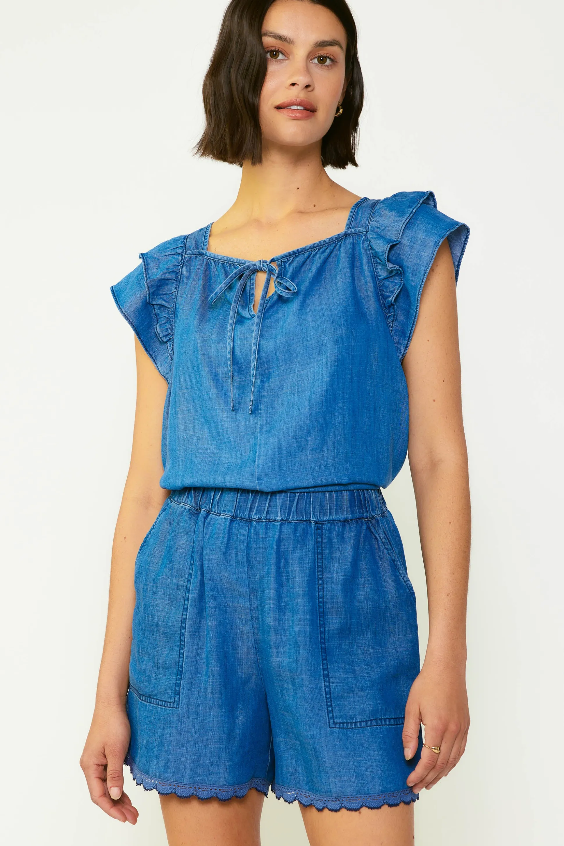 Back Cutout Top<Current Air Best