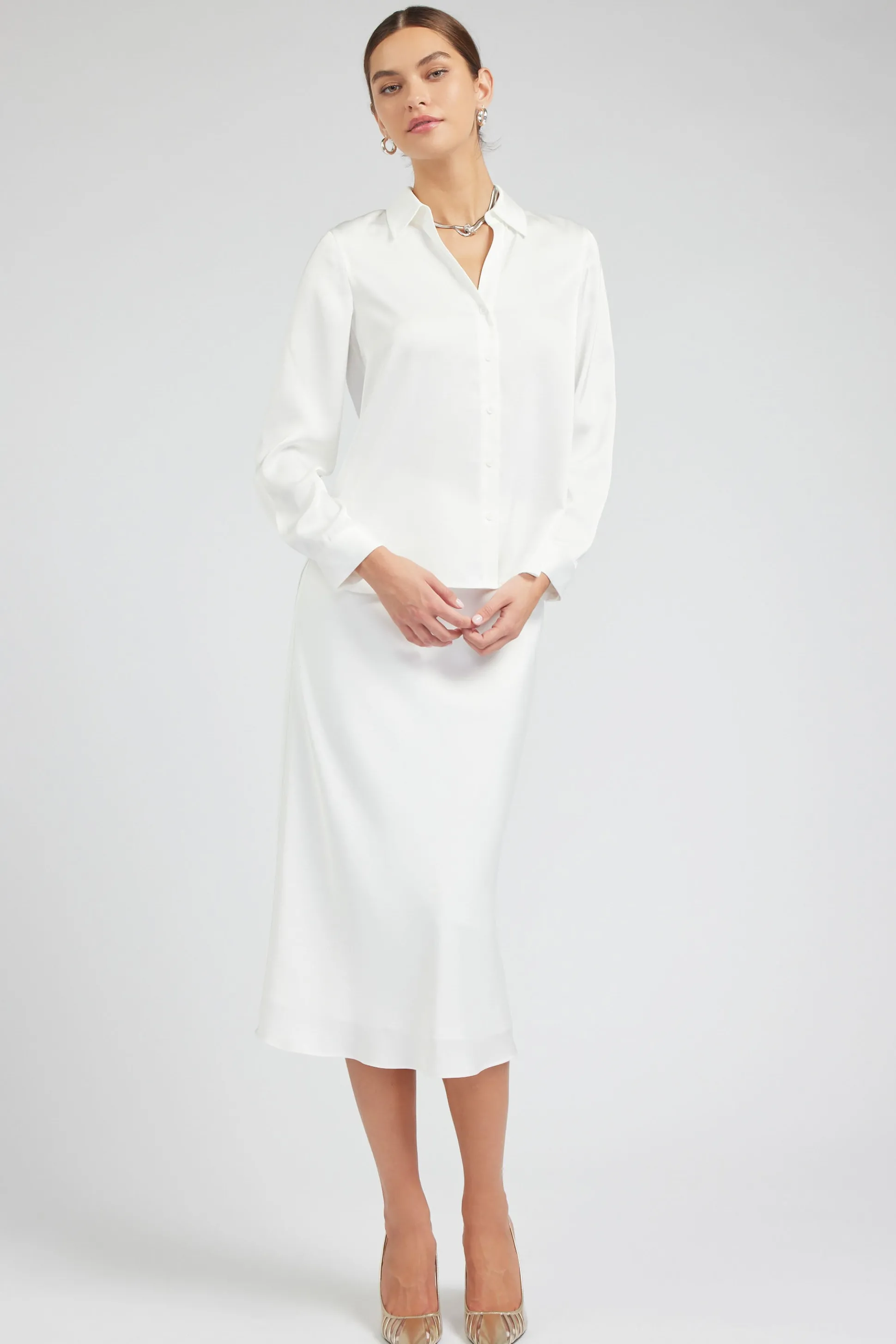 Buttonup Collared Shirt<Current Air Clearance