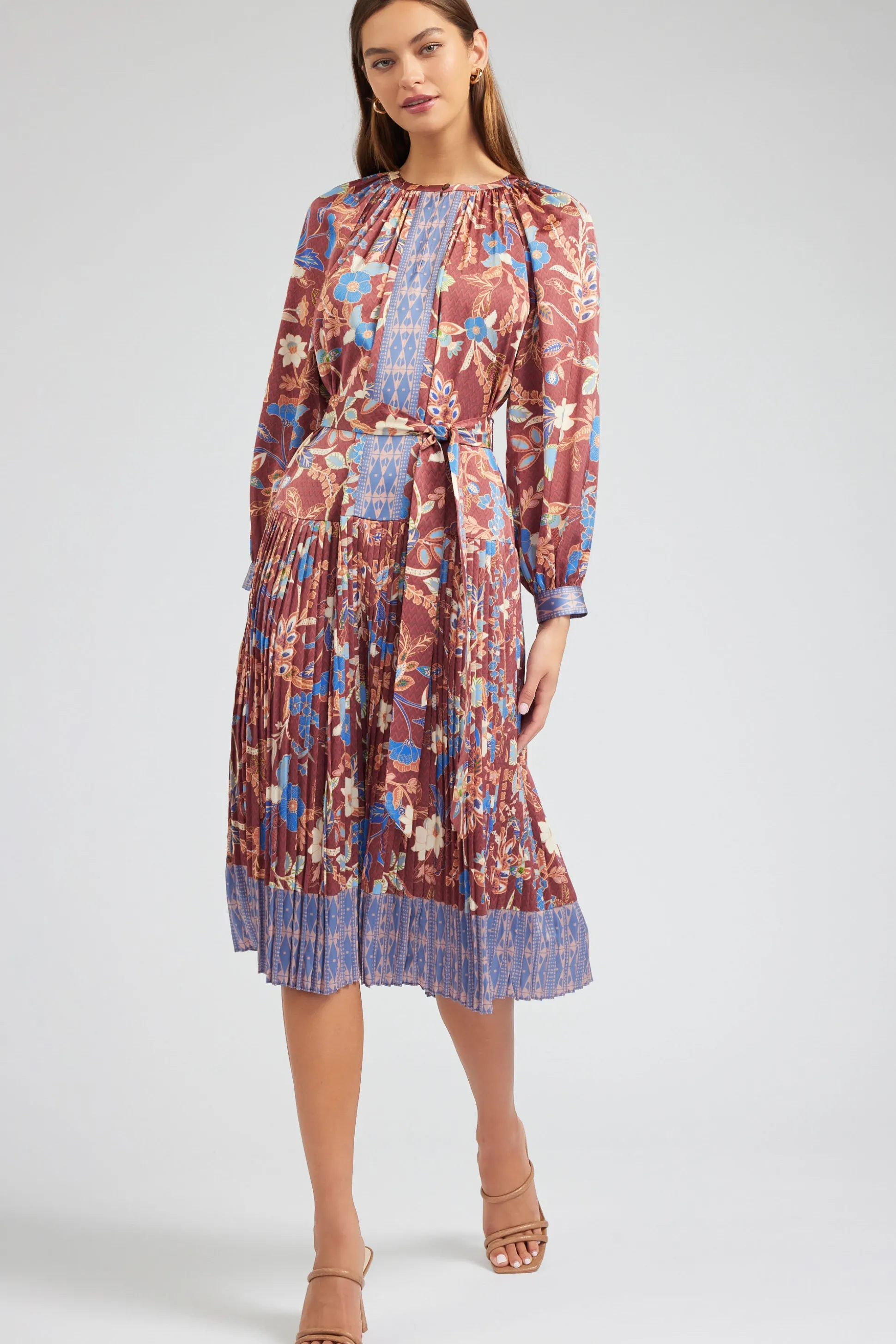 Botanical High Neck Dress<Current Air Hot