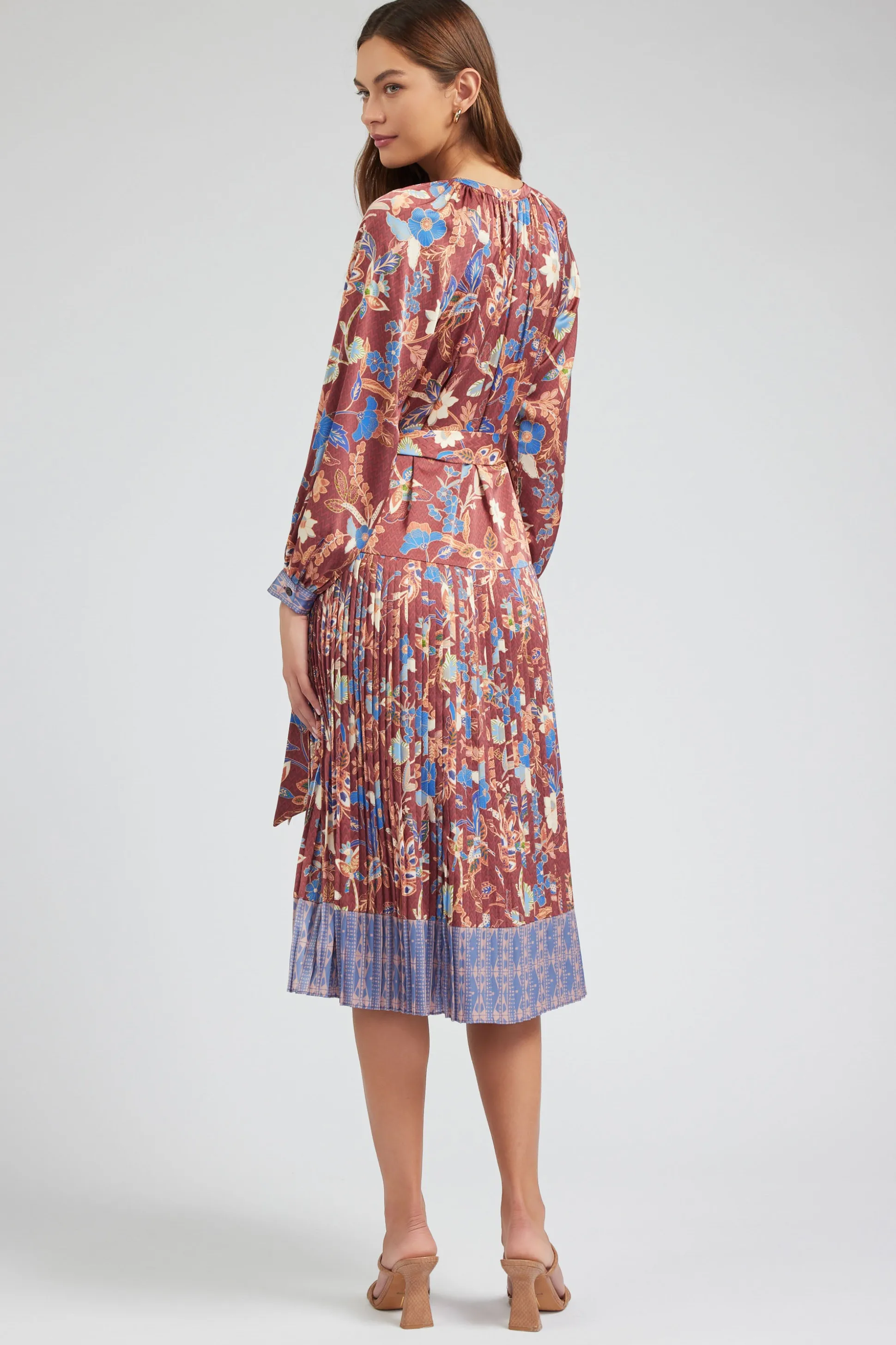 Botanical High Neck Dress<Current Air Hot