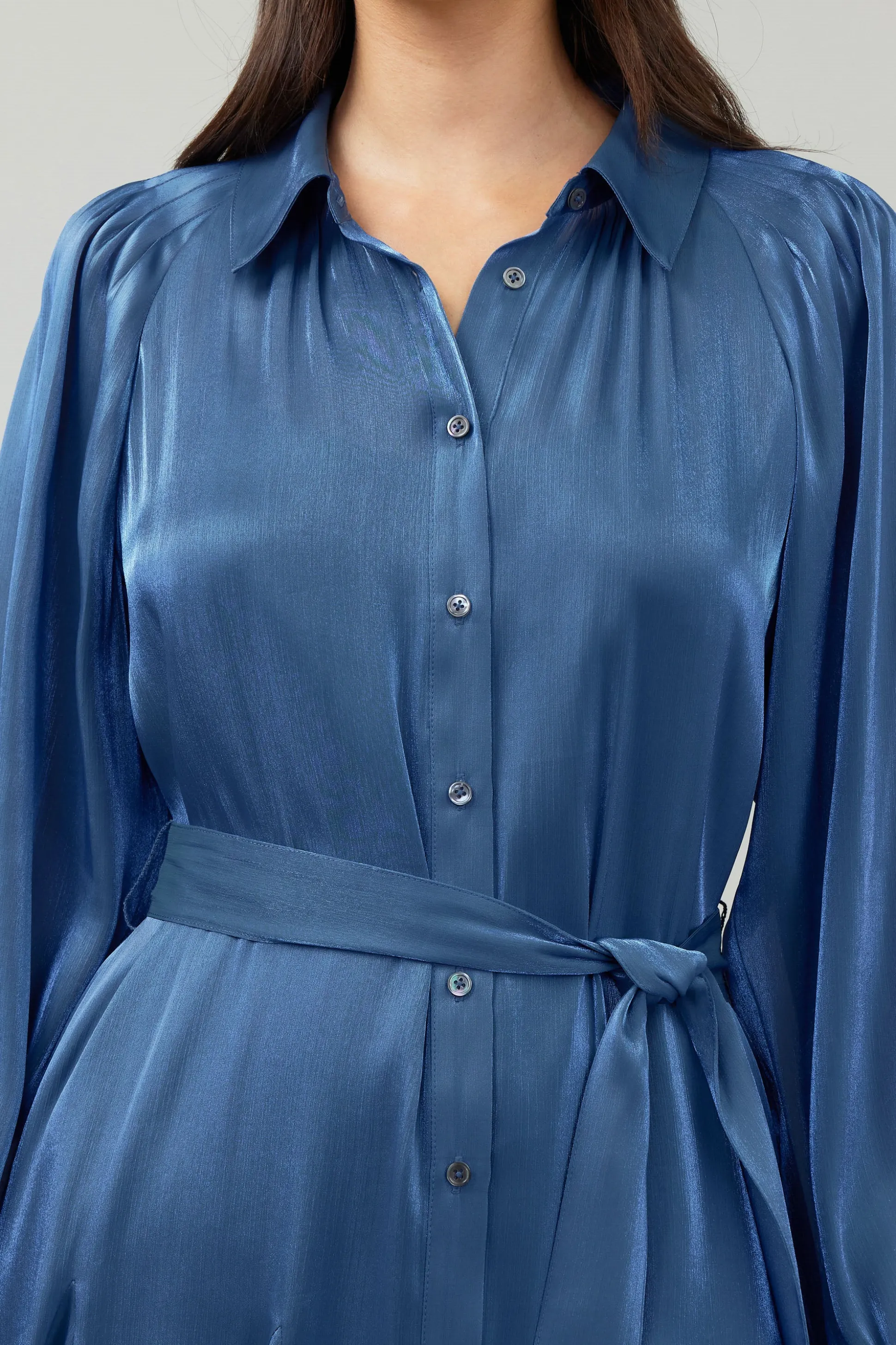 Carmel Lustrous Mini Dress<Current Air Online