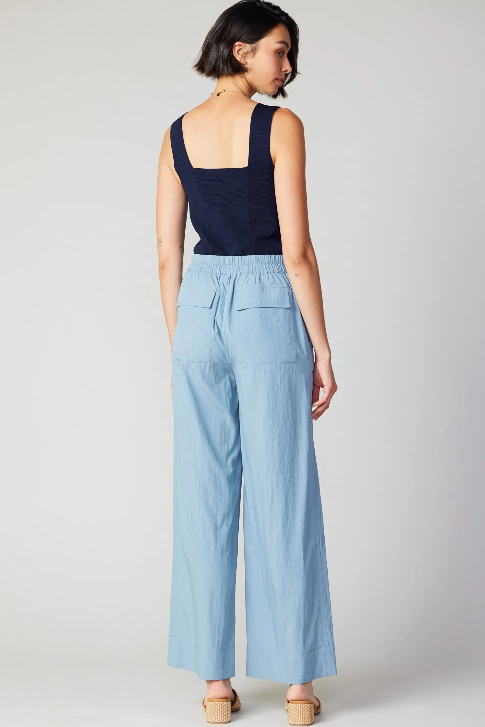 Sweetheart Knit Tank Top<Current Air Fashion