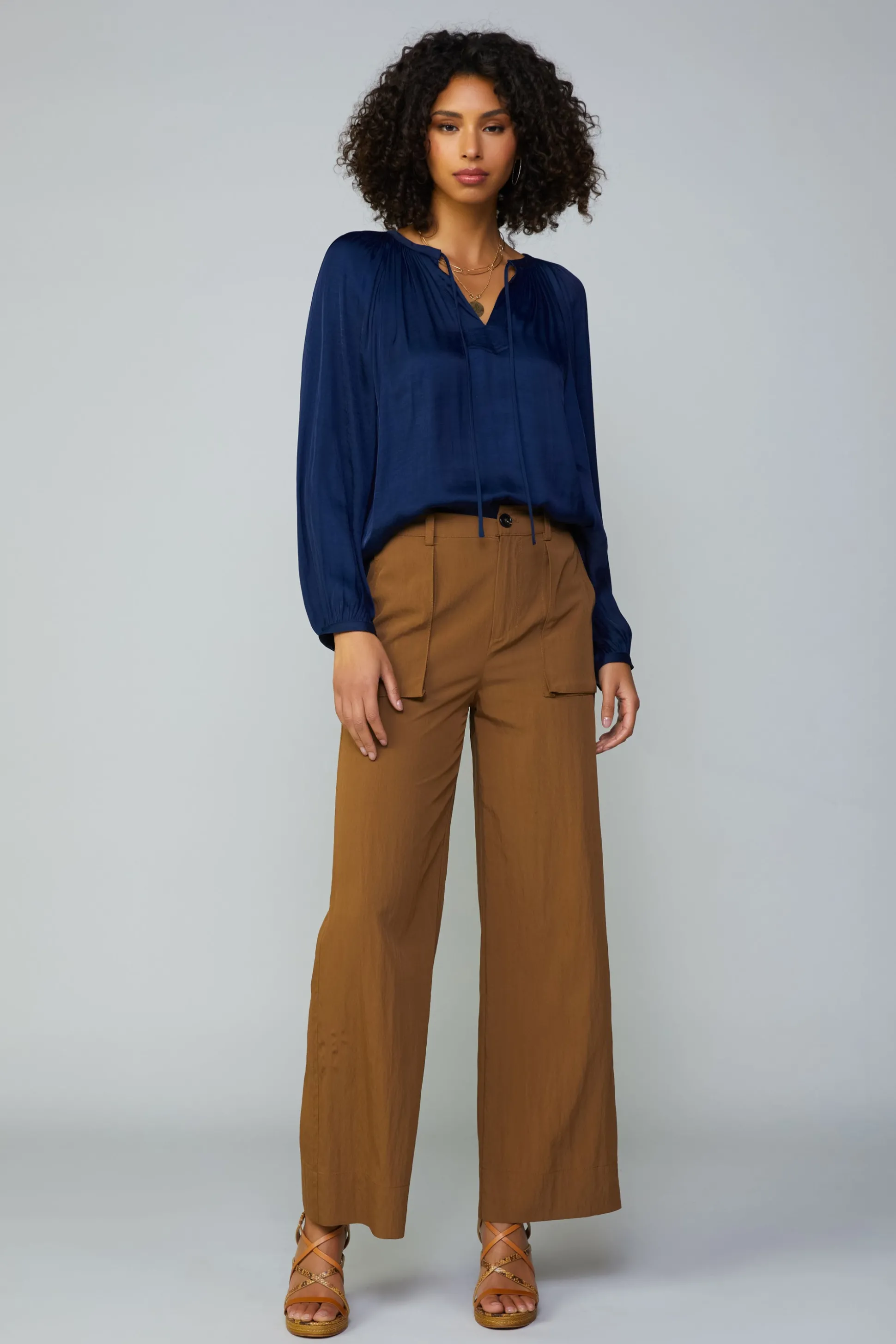 Long sleeve blouse womens<Current Air Online