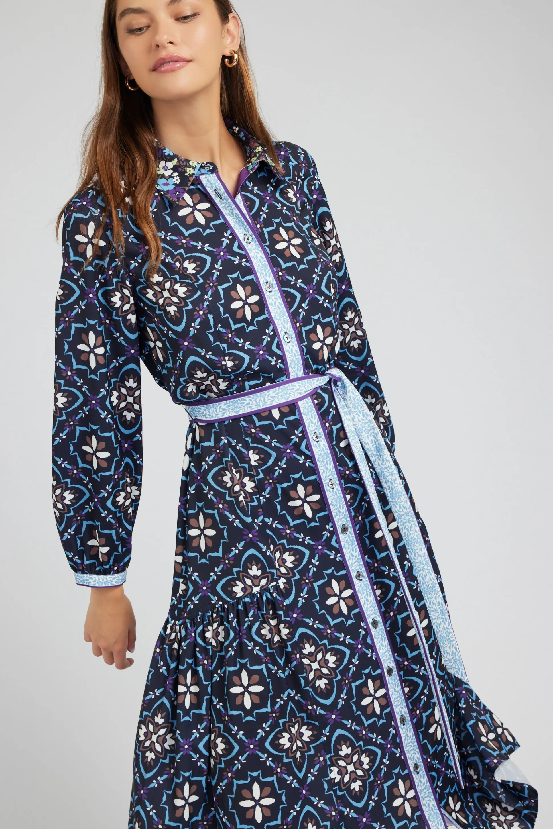 Kaleidoscope Motif Maxi Dress<Current Air Sale