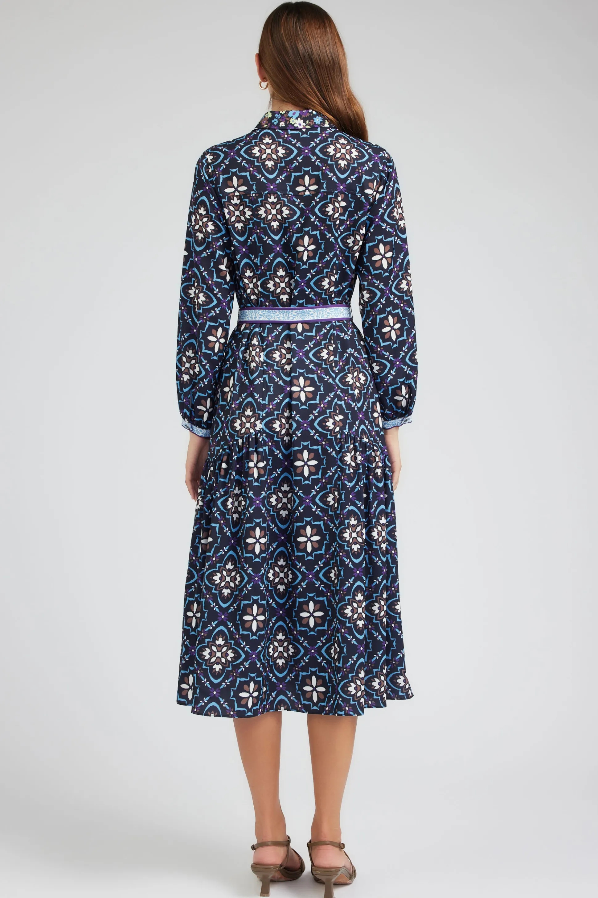 Kaleidoscope Motif Maxi Dress<Current Air Sale