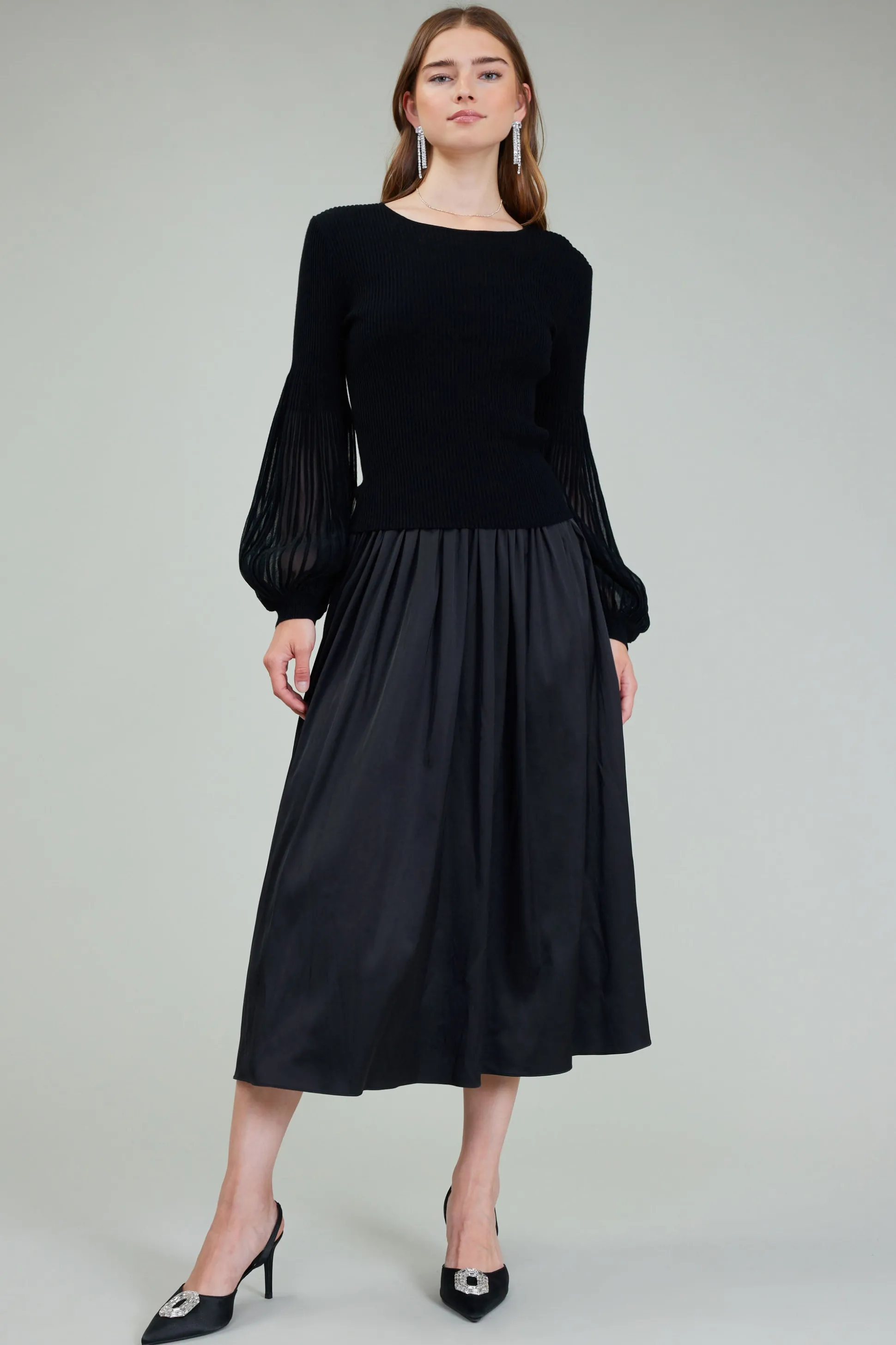 Nava Sweater Dress Set<Current Air Clearance
