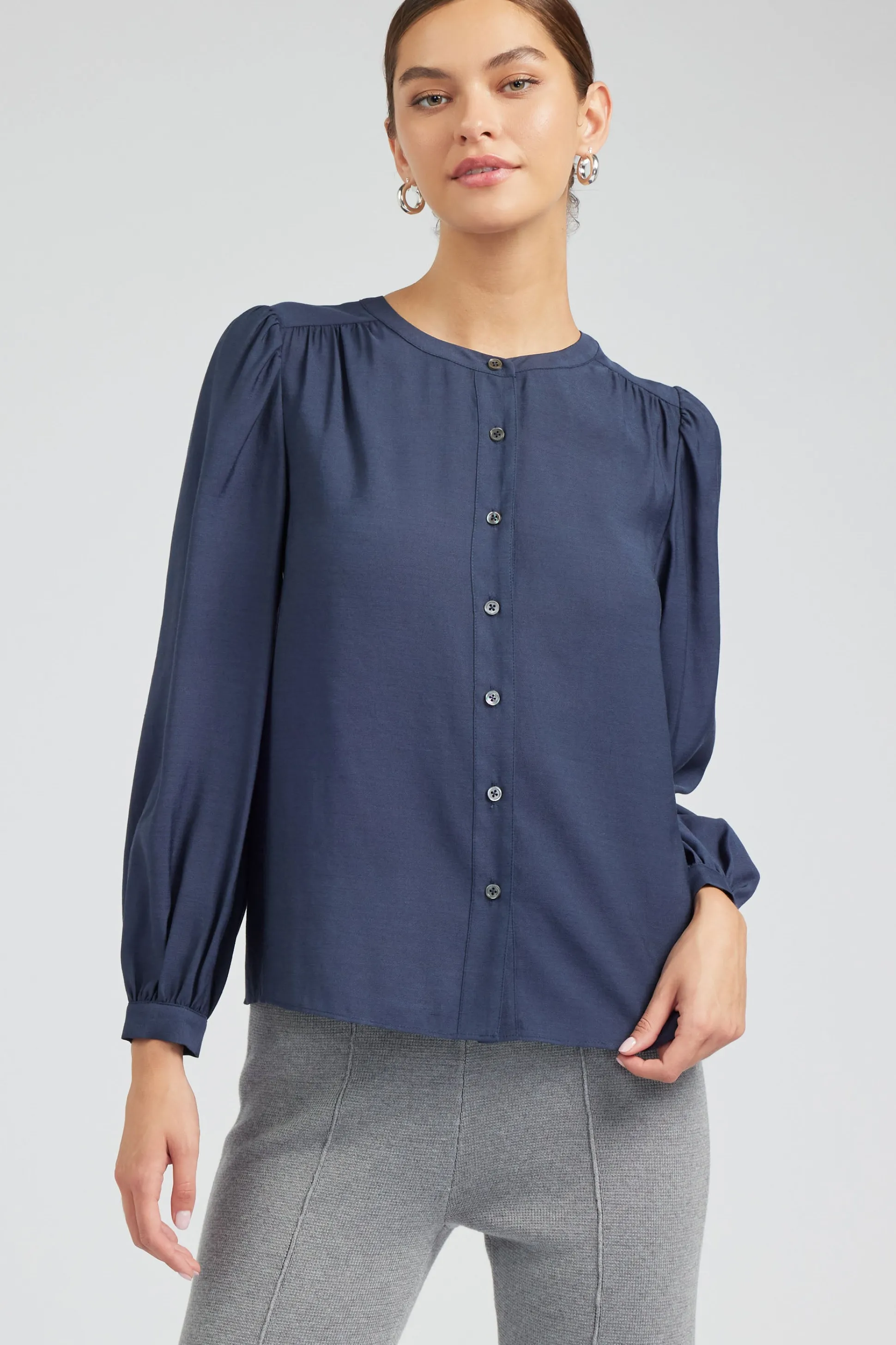 Buttoned Blouse<Current Air Best