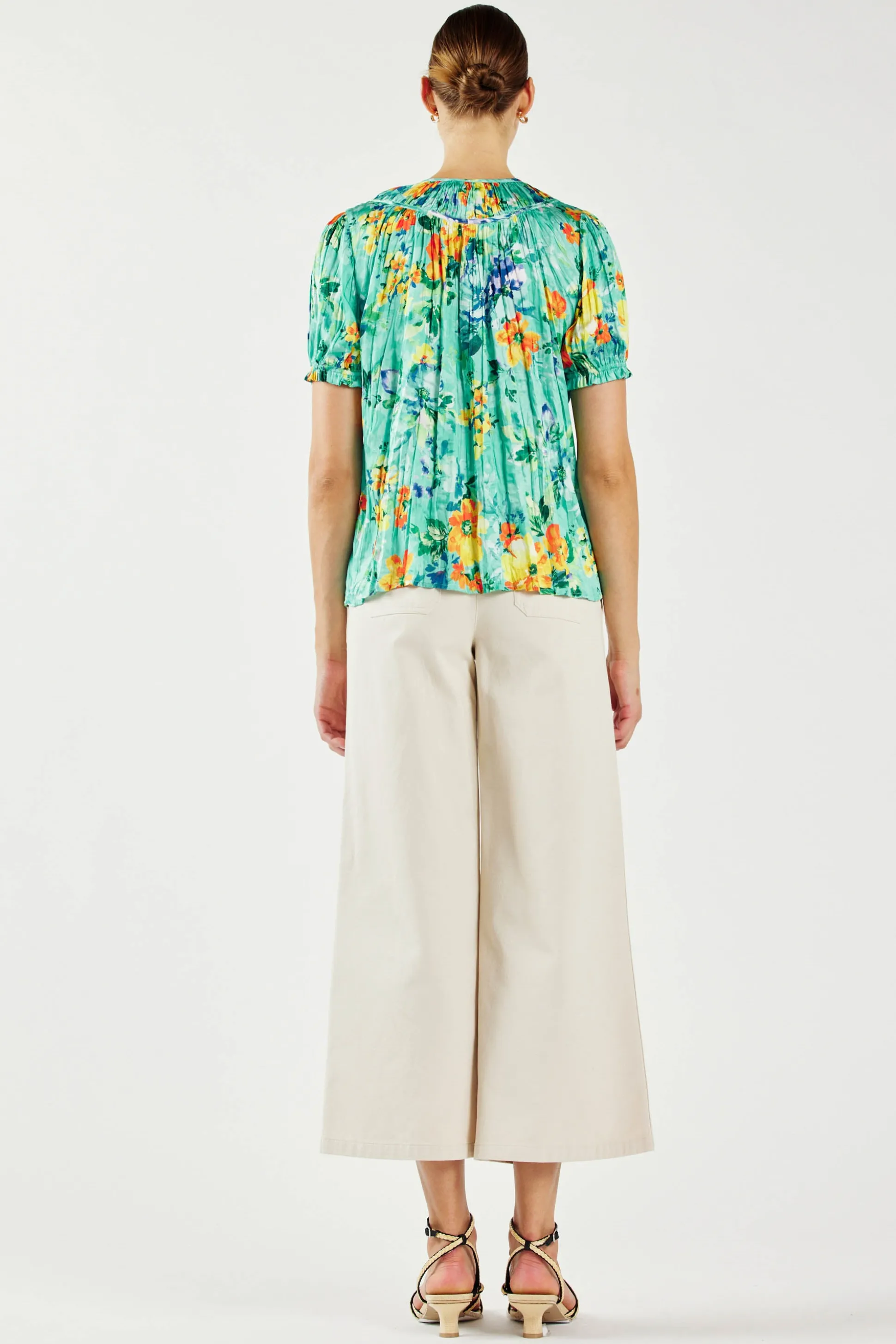 Brooklyn Crinkle Top<Current Air Online