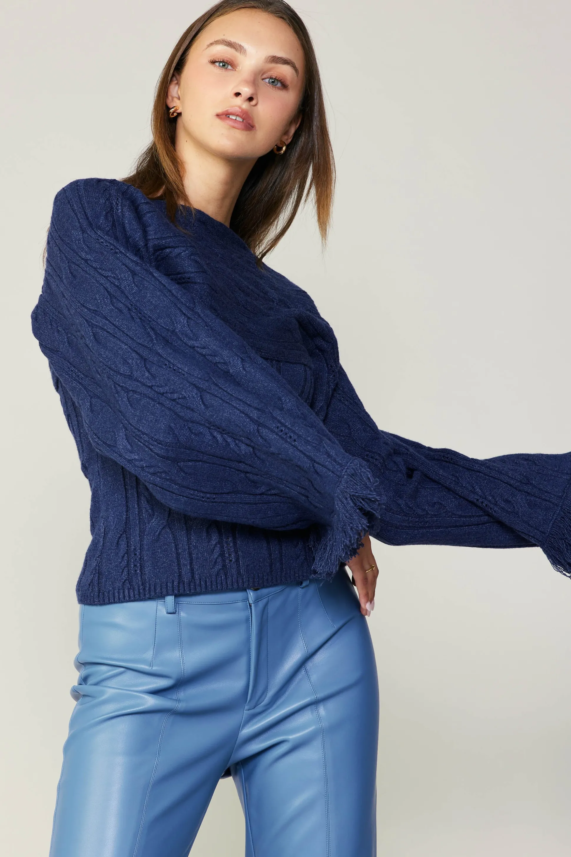 Sweater Shrug Top Set<Current Air Hot