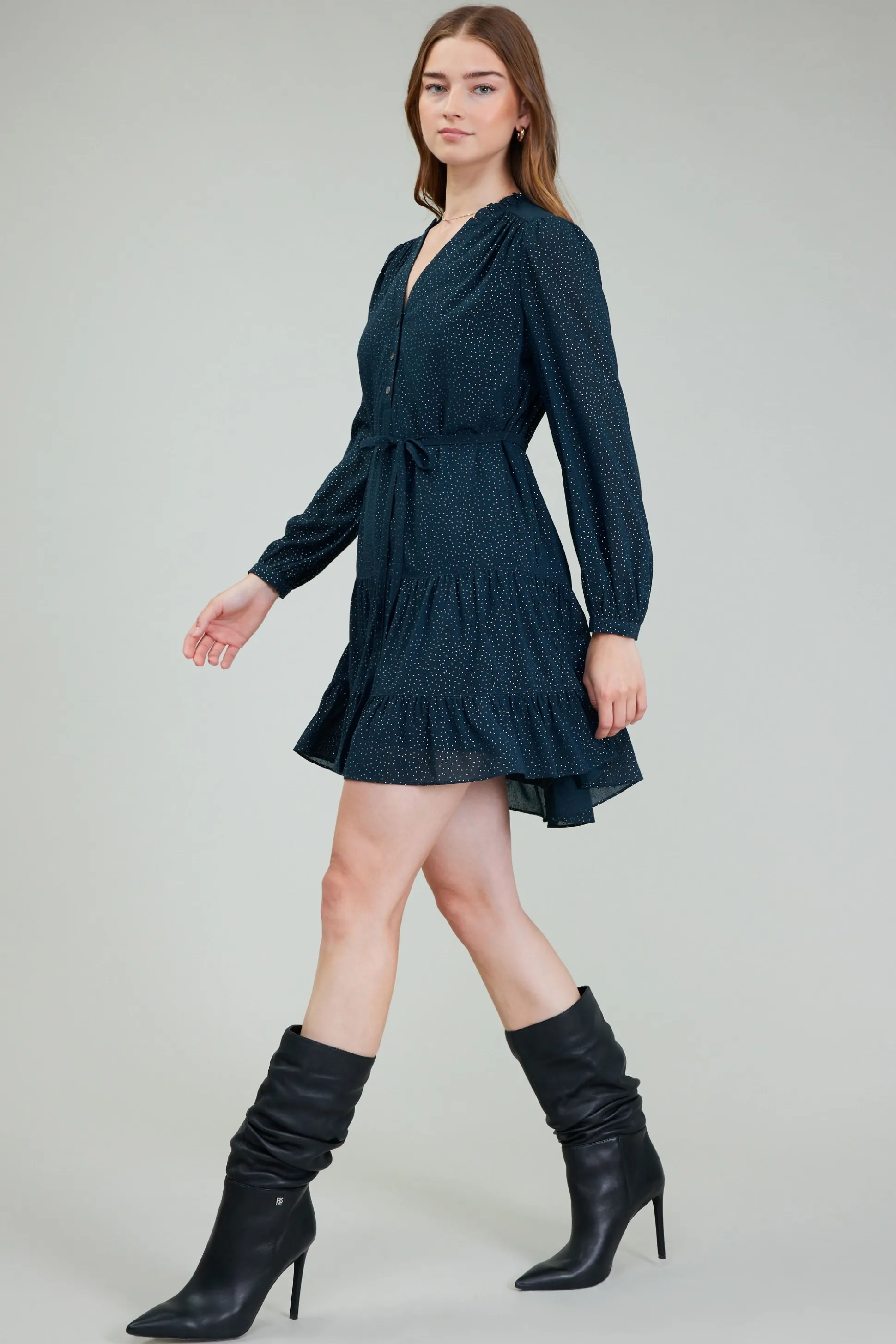 Sparkle Mini Dress<Current Air Hot