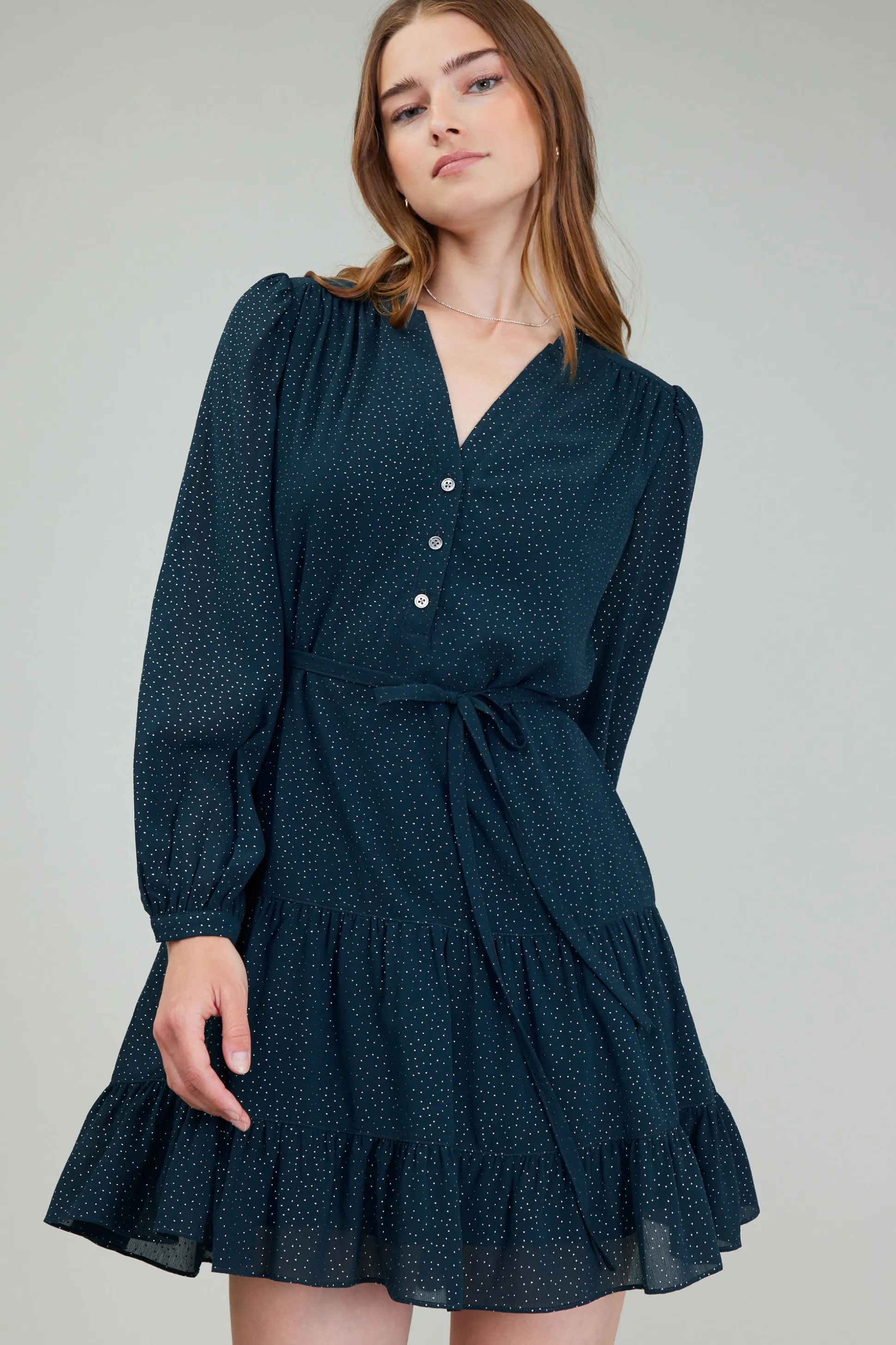 Sparkle Mini Dress<Current Air Hot