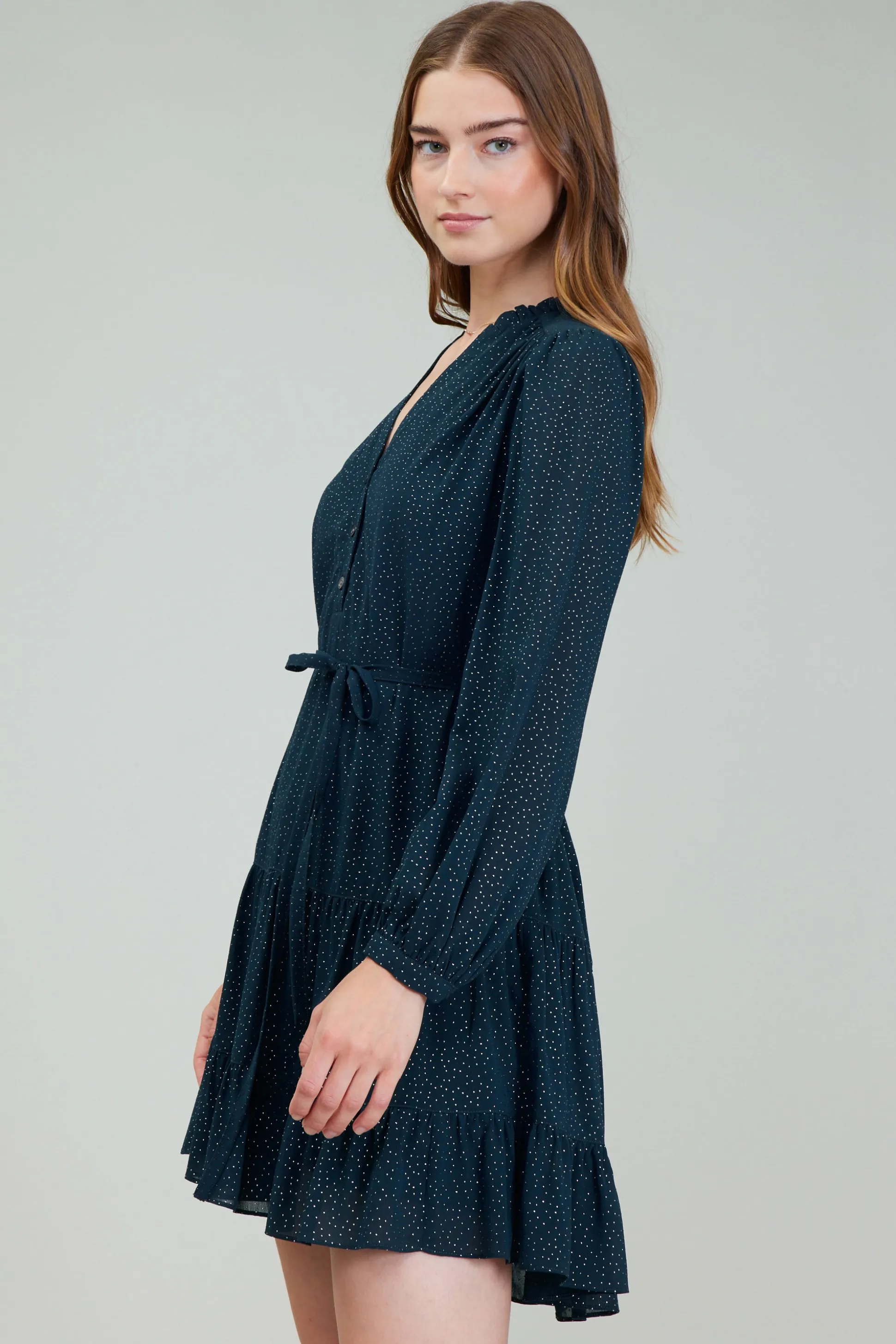 Sparkle Mini Dress<Current Air Hot