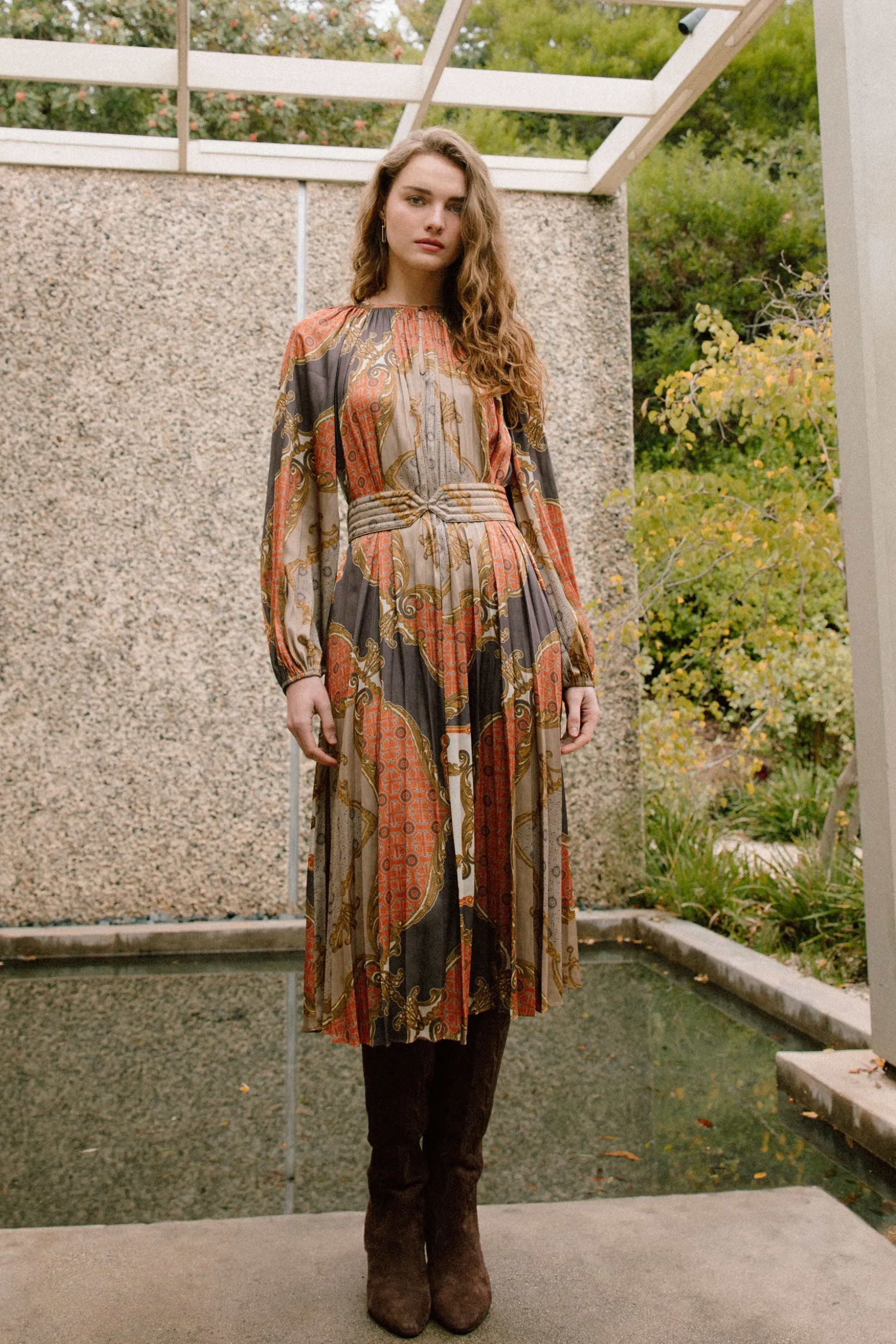 Adelaide Midi Dress<Current Air Hot