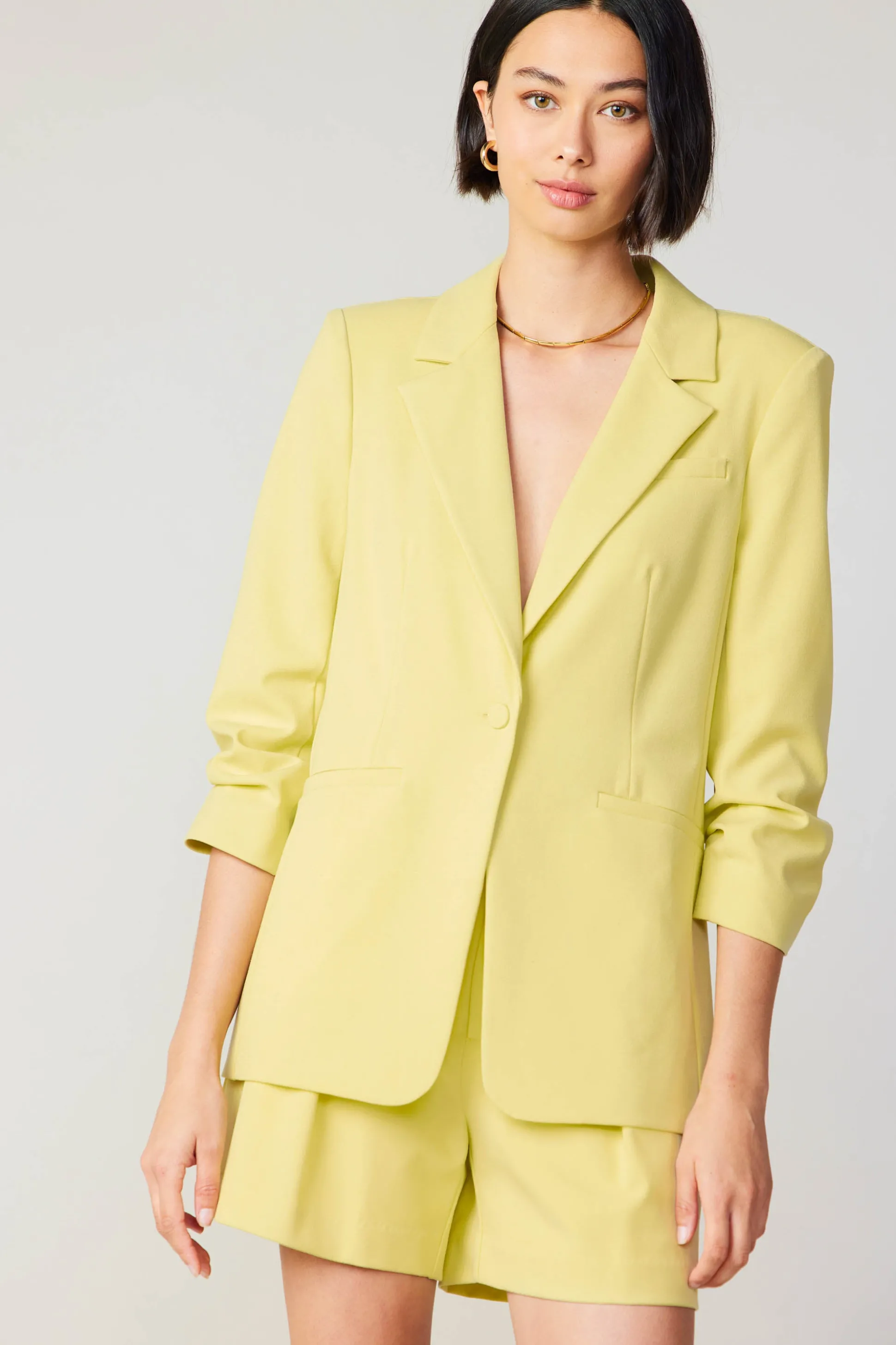 Pintucked Shorts<Current Air New