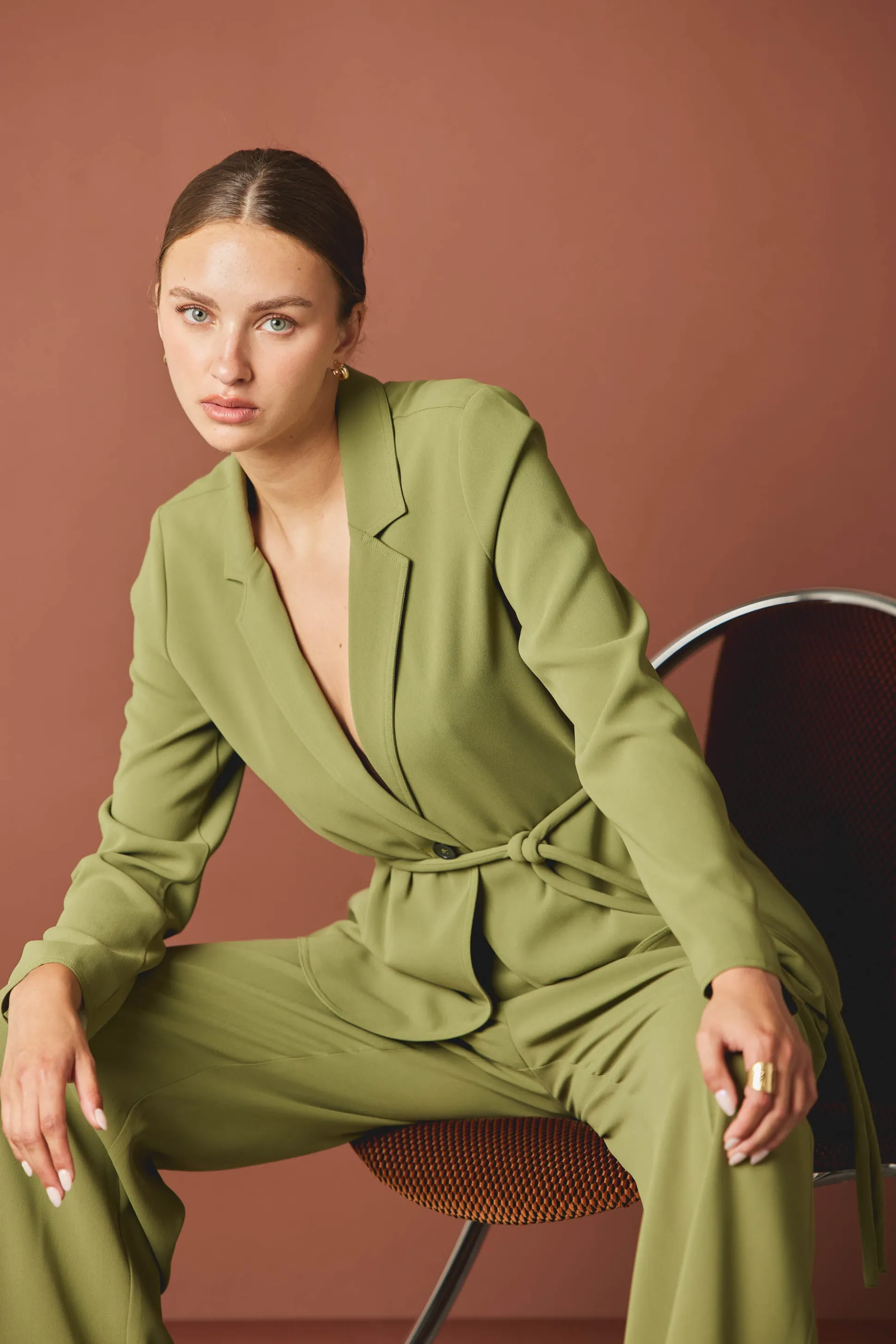 Self Tie Blazer<Current Air Best