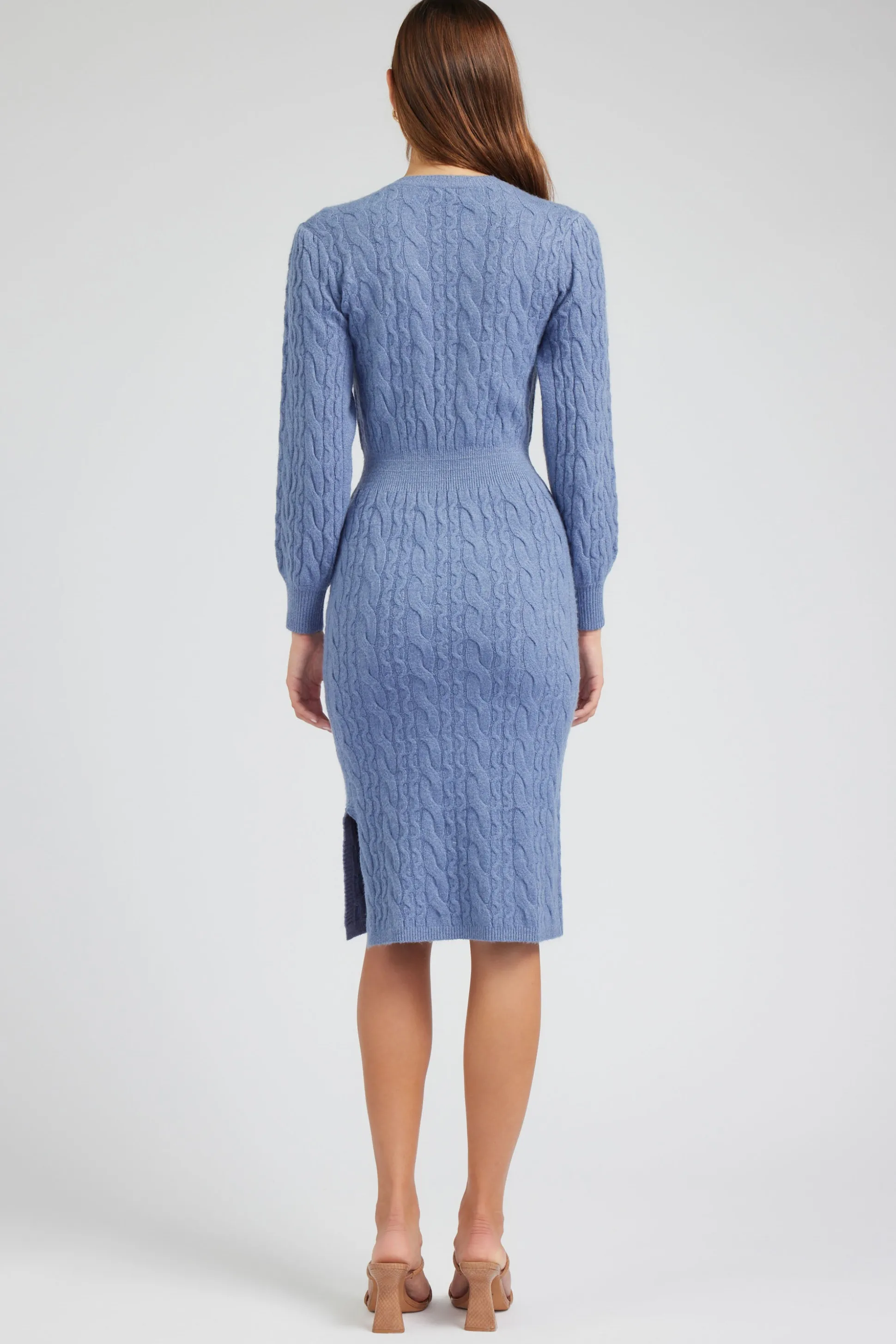Sweater Midi Dress<Current Air Hot