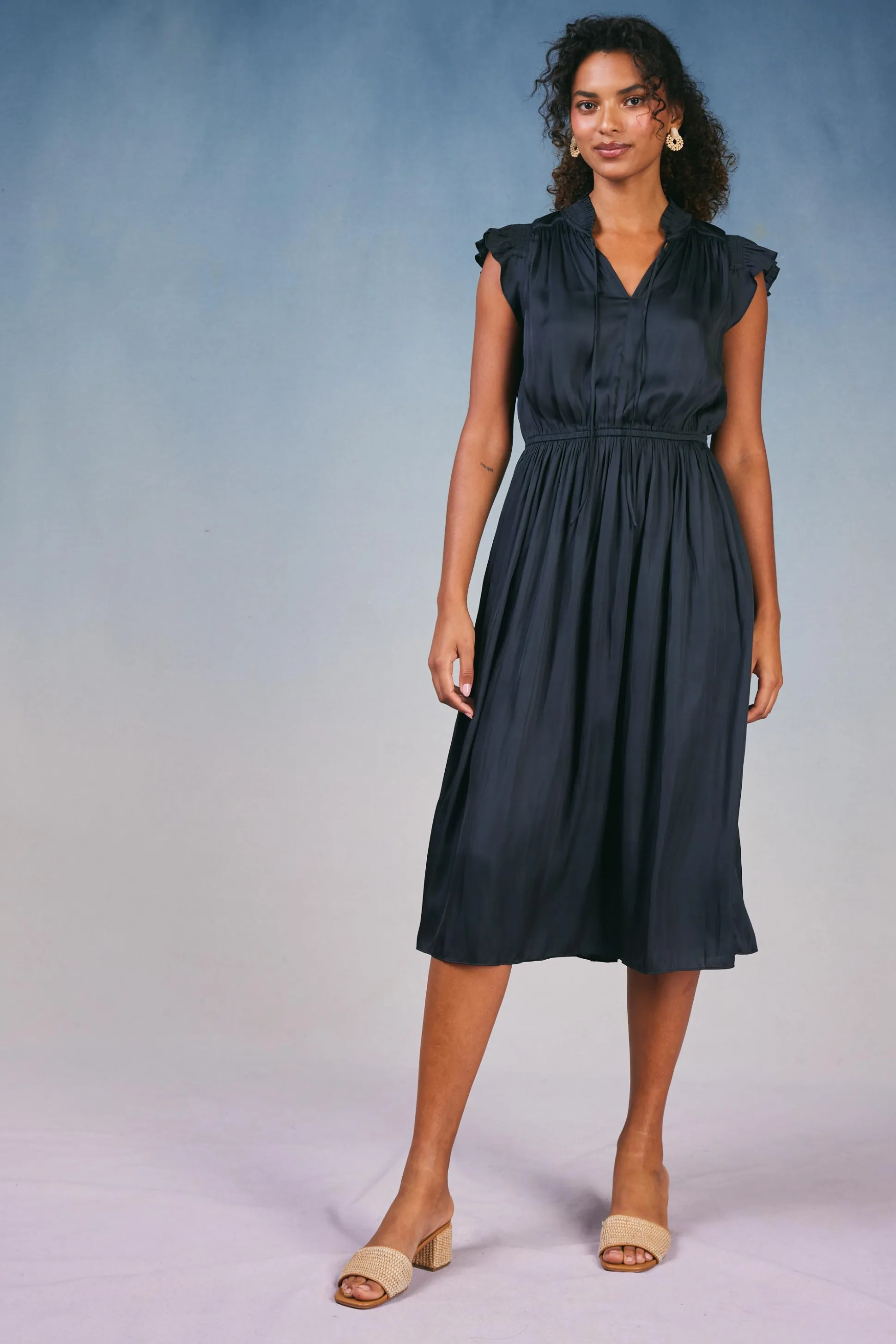 Audrey Midi Dress<Current Air Clearance