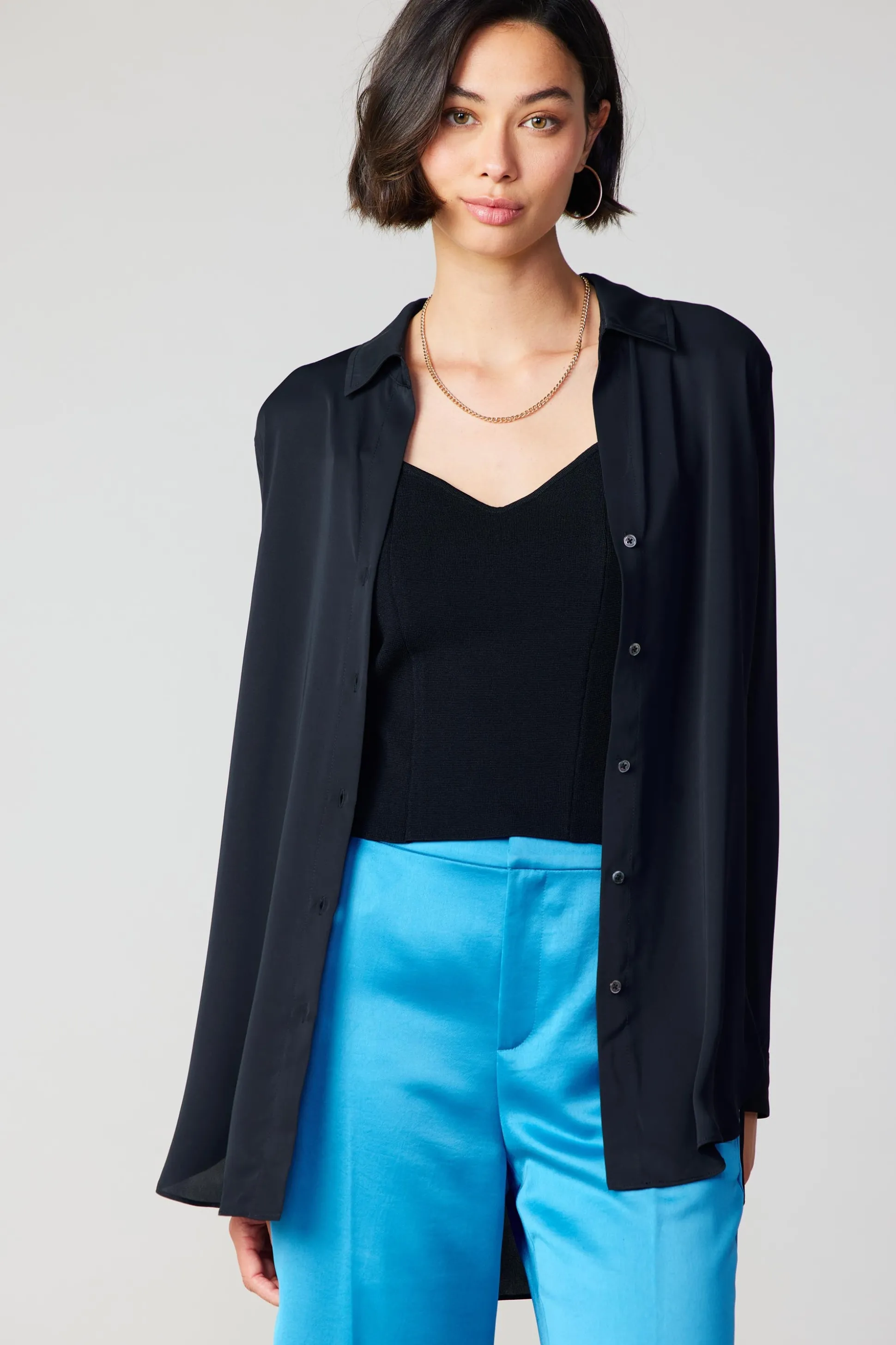 Collared Buttondown Shirt<Current Air Sale