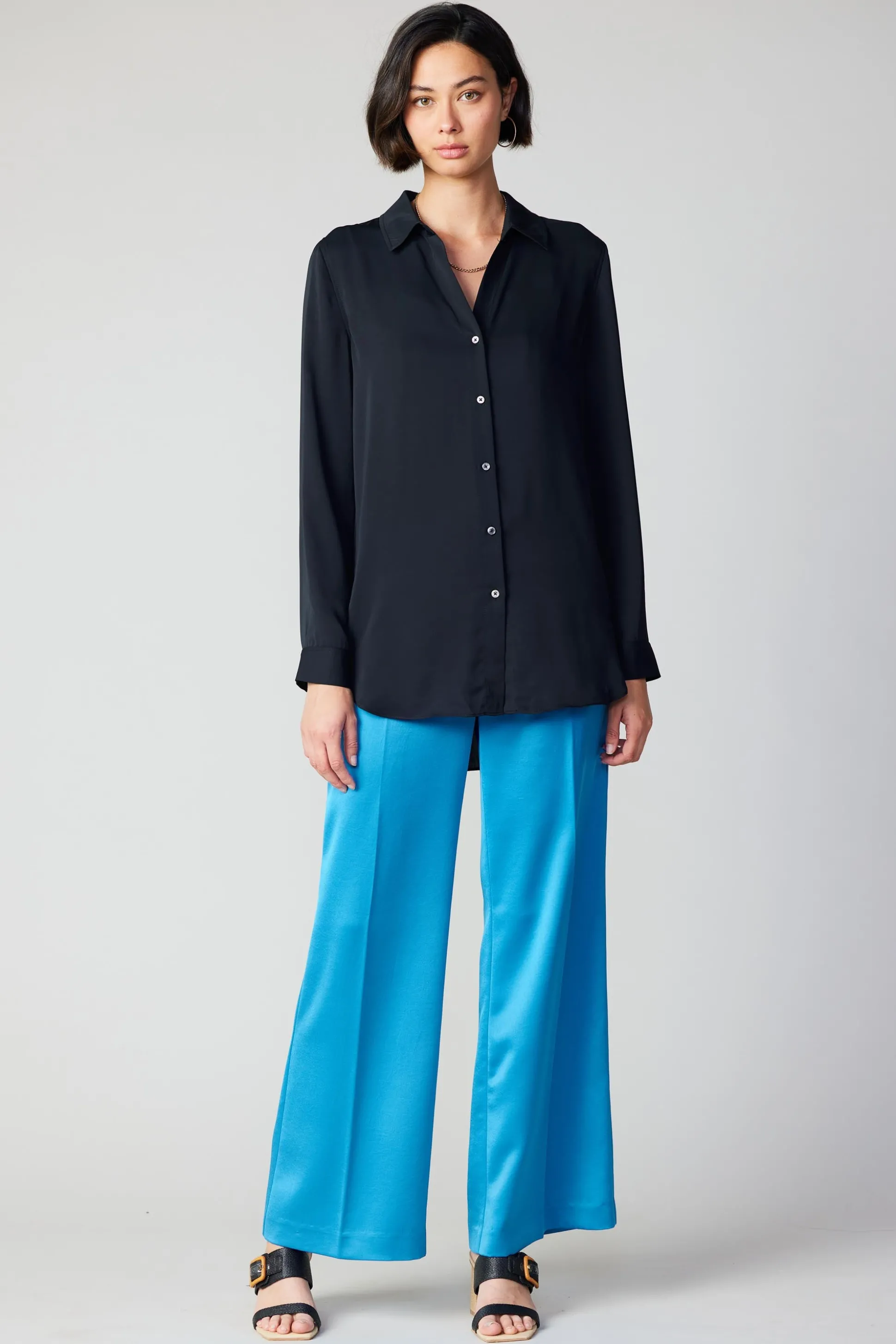 Collared Buttondown Shirt<Current Air Sale