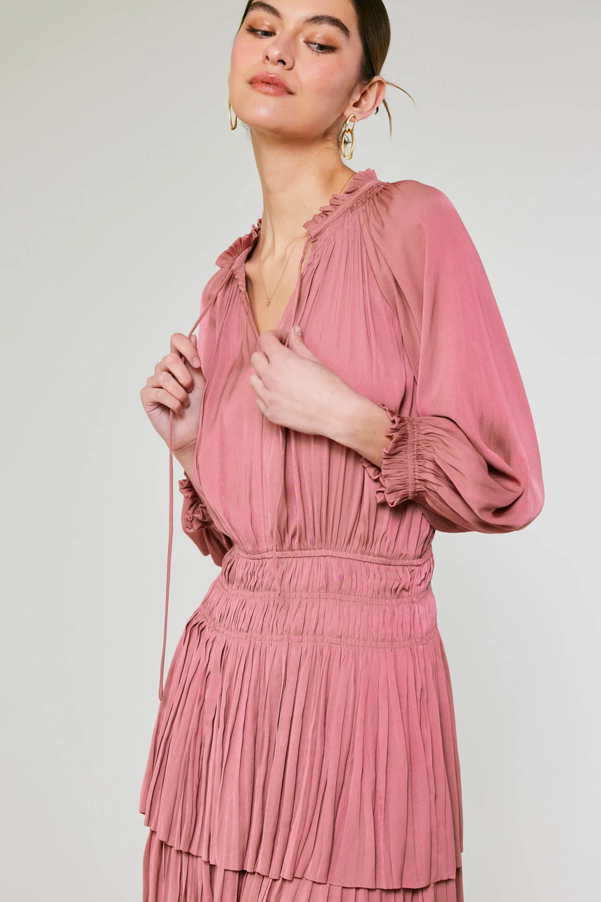 Cecile Smocked Mini Dress<Current Air Outlet