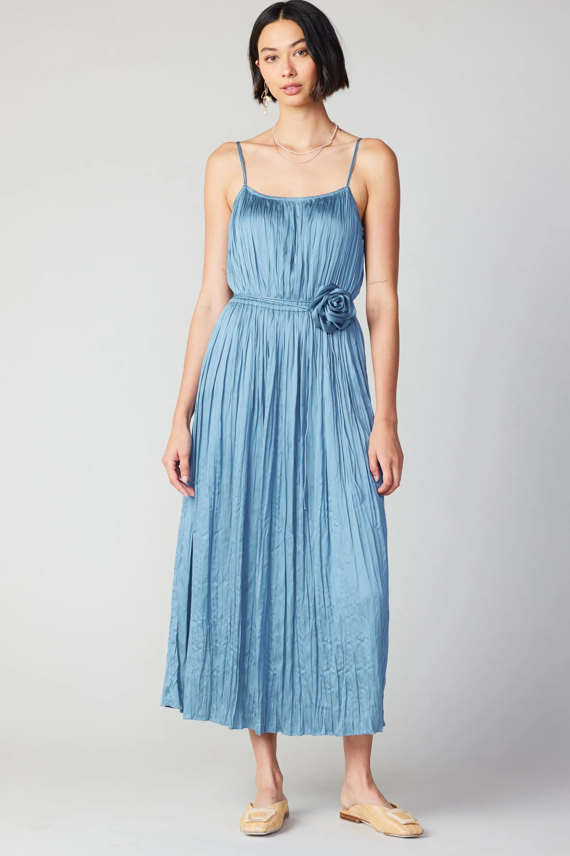 Rose Applique Cami Dress<Current Air Outlet