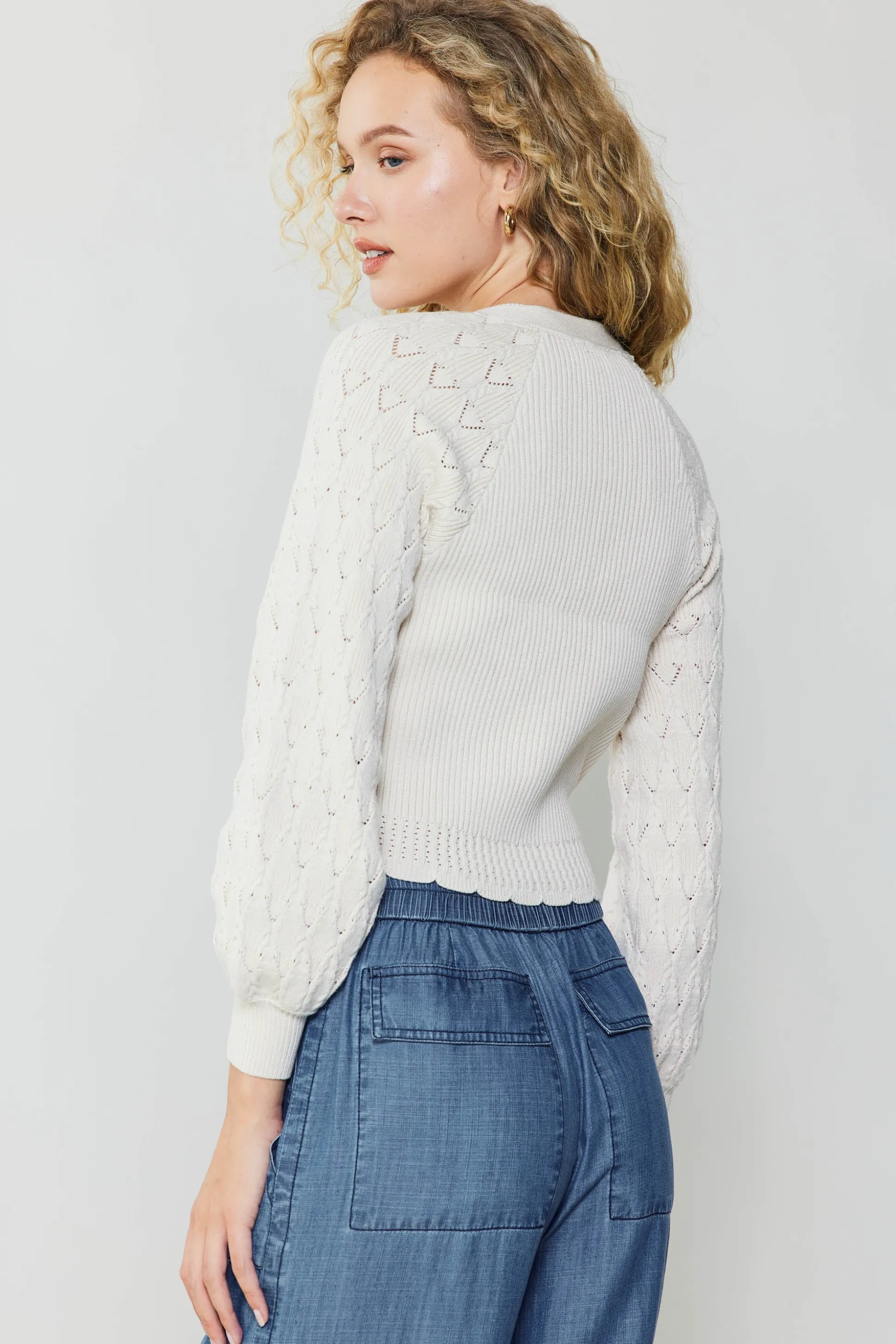 Button Cardigan<Current Air Sale