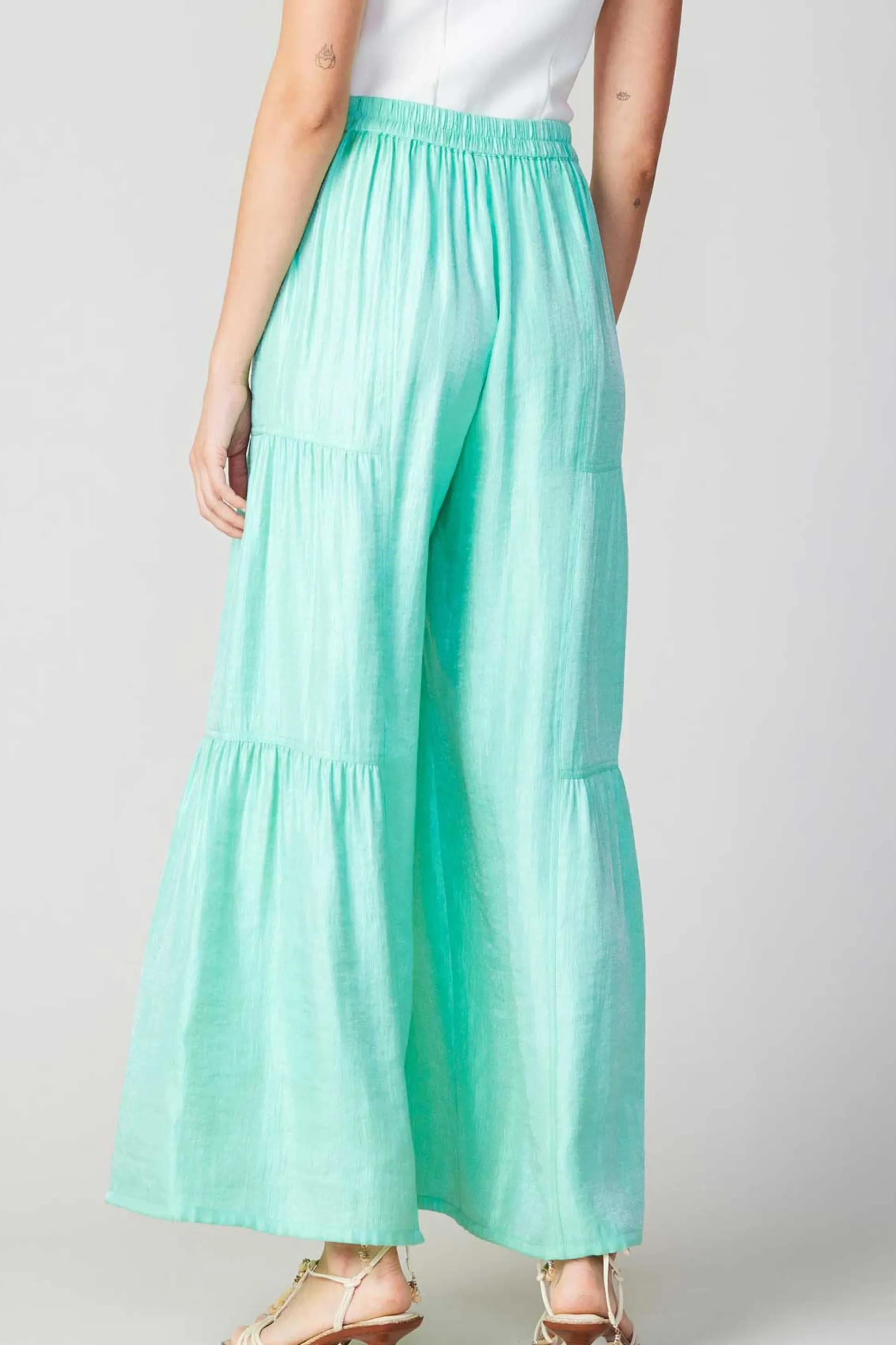 Pastel Wide Leg Pants<Current Air Hot