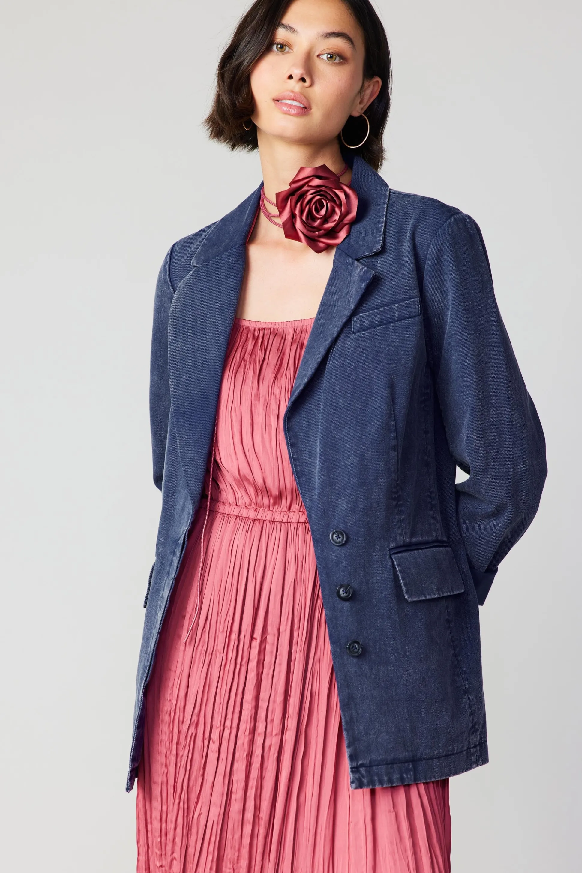 Rose Applique Cami Dress<Current Air Discount