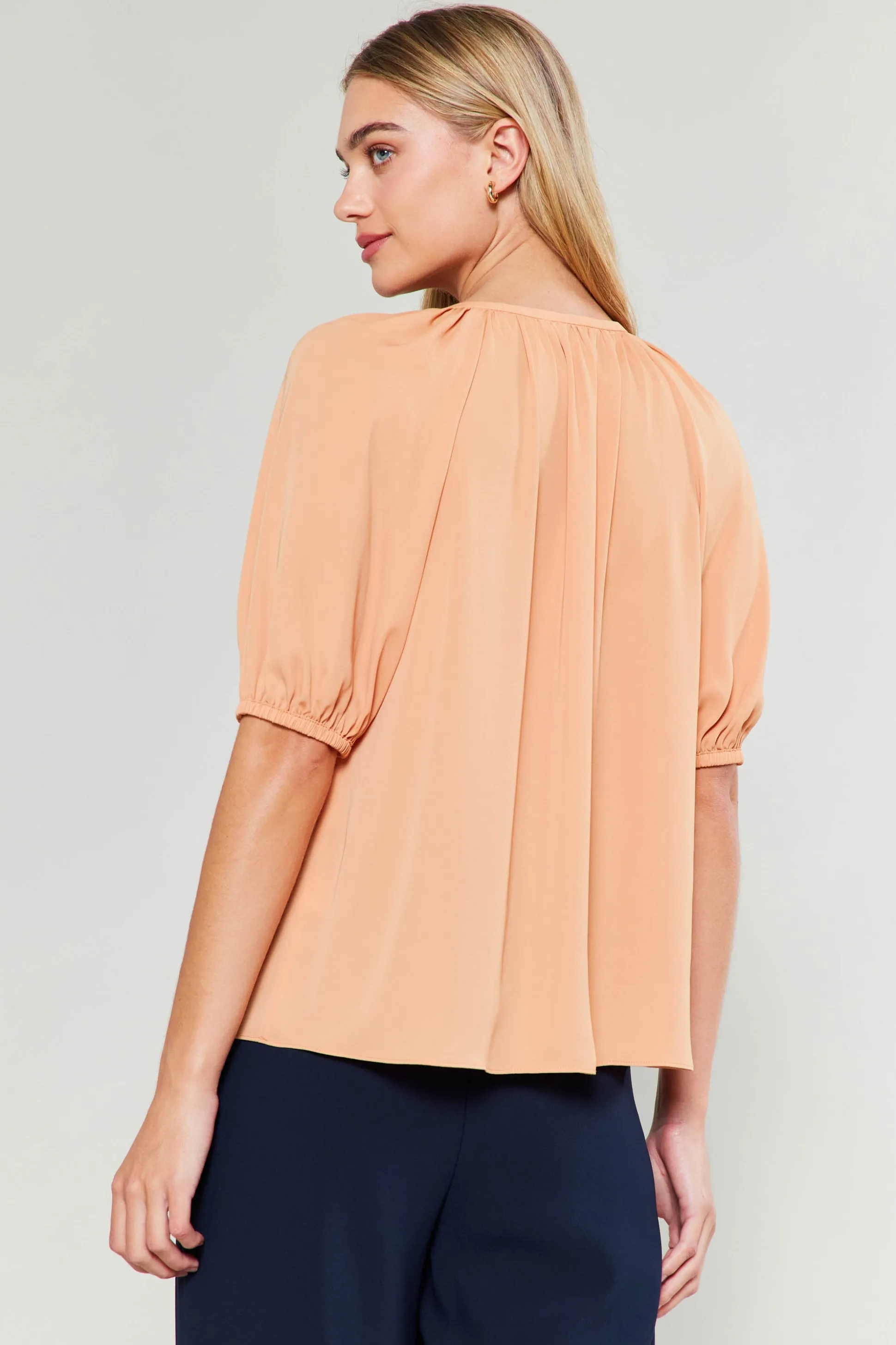 Neck Tie Detailed Blouse<Current Air New