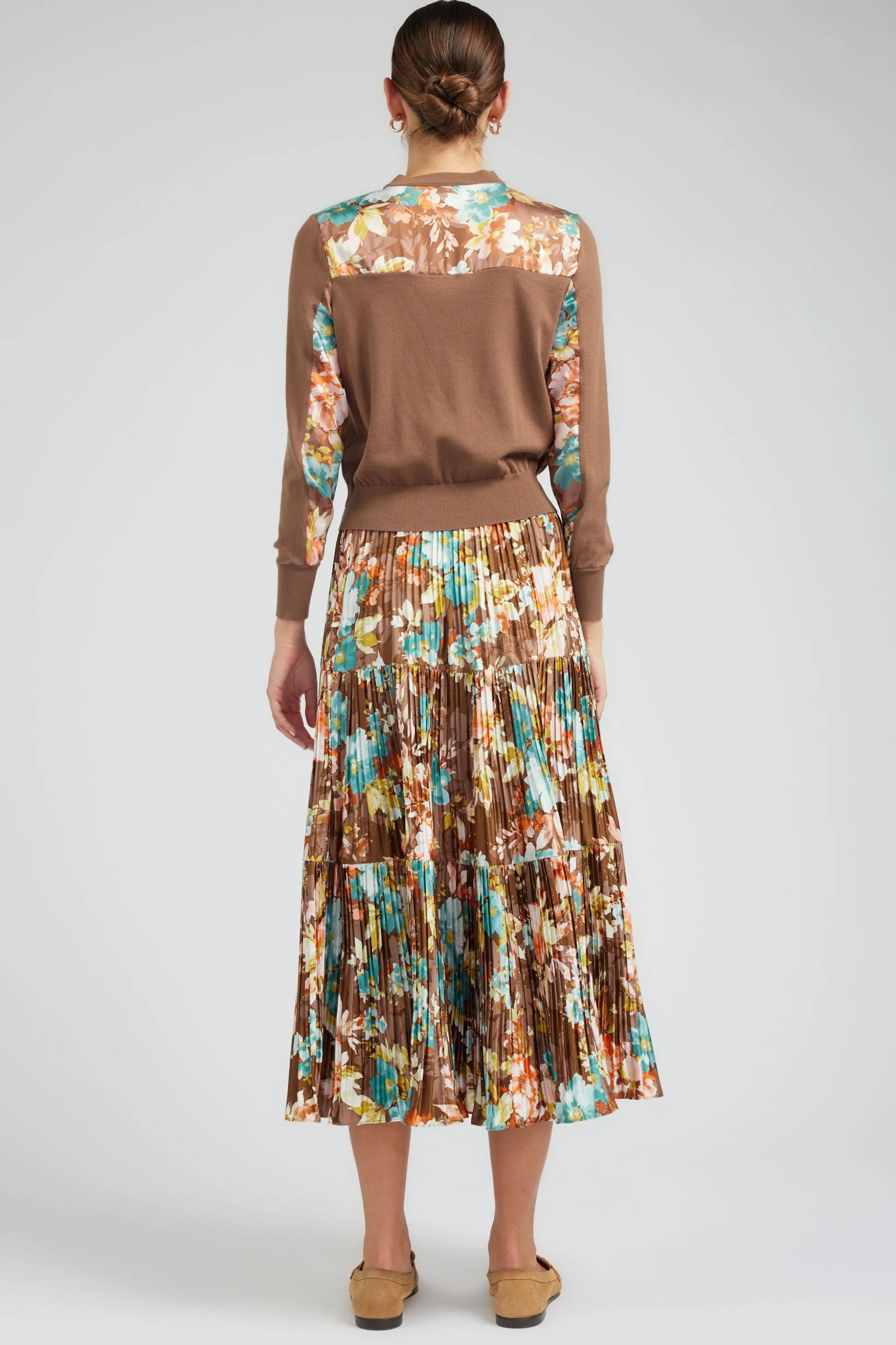 Floral Motif Cardigan<Current Air Hot